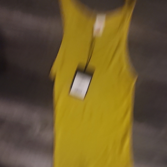 Re/Done Fine Ribbed Tank Top Pear Size M - Picture 5 of 6